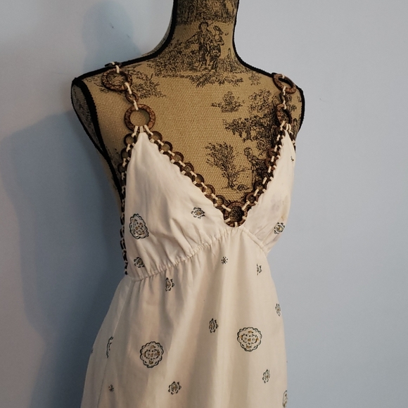 Victoria's Secret Beaded Cotton Dress - Picture 2 of 7